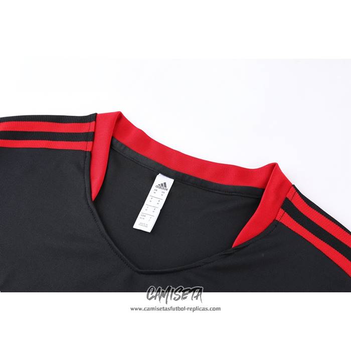 Chandal del Manchester United 2023-2024 Manga Corta Negro